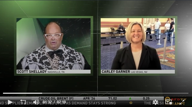carley garner moneyshow cow guy close crude oil
