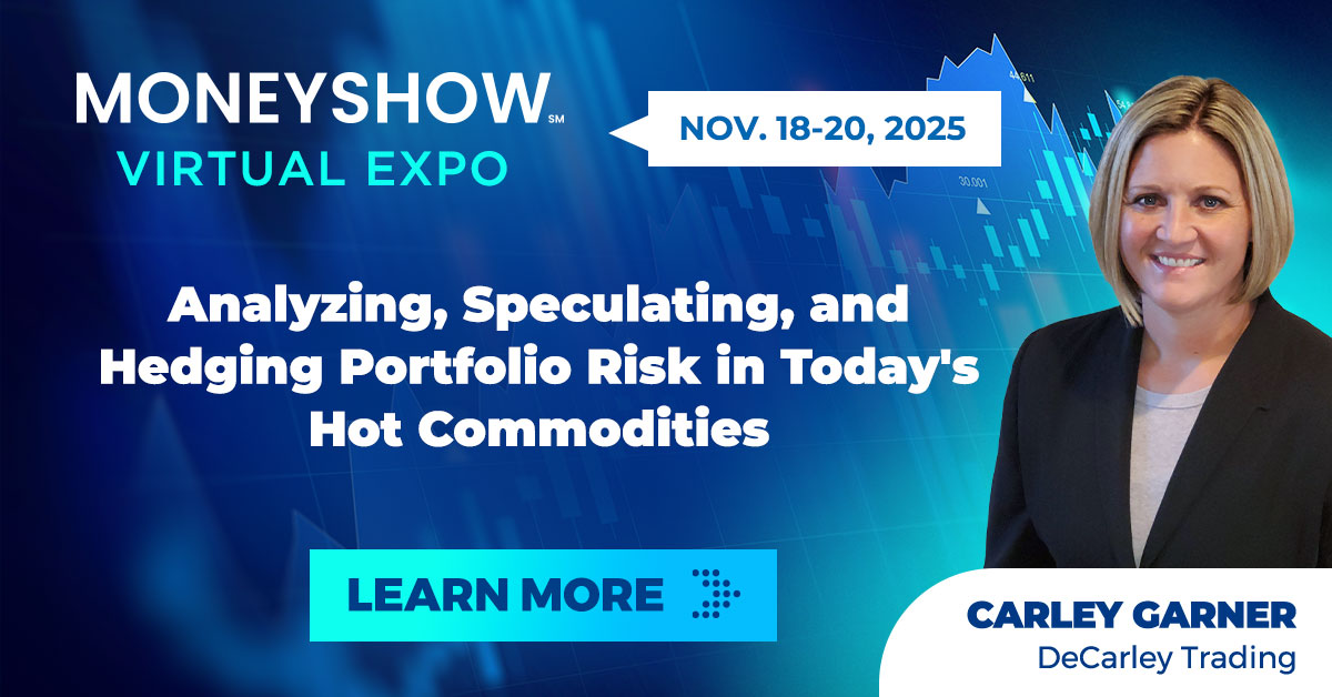 MoneyShow Virtual Expo Carley Garner